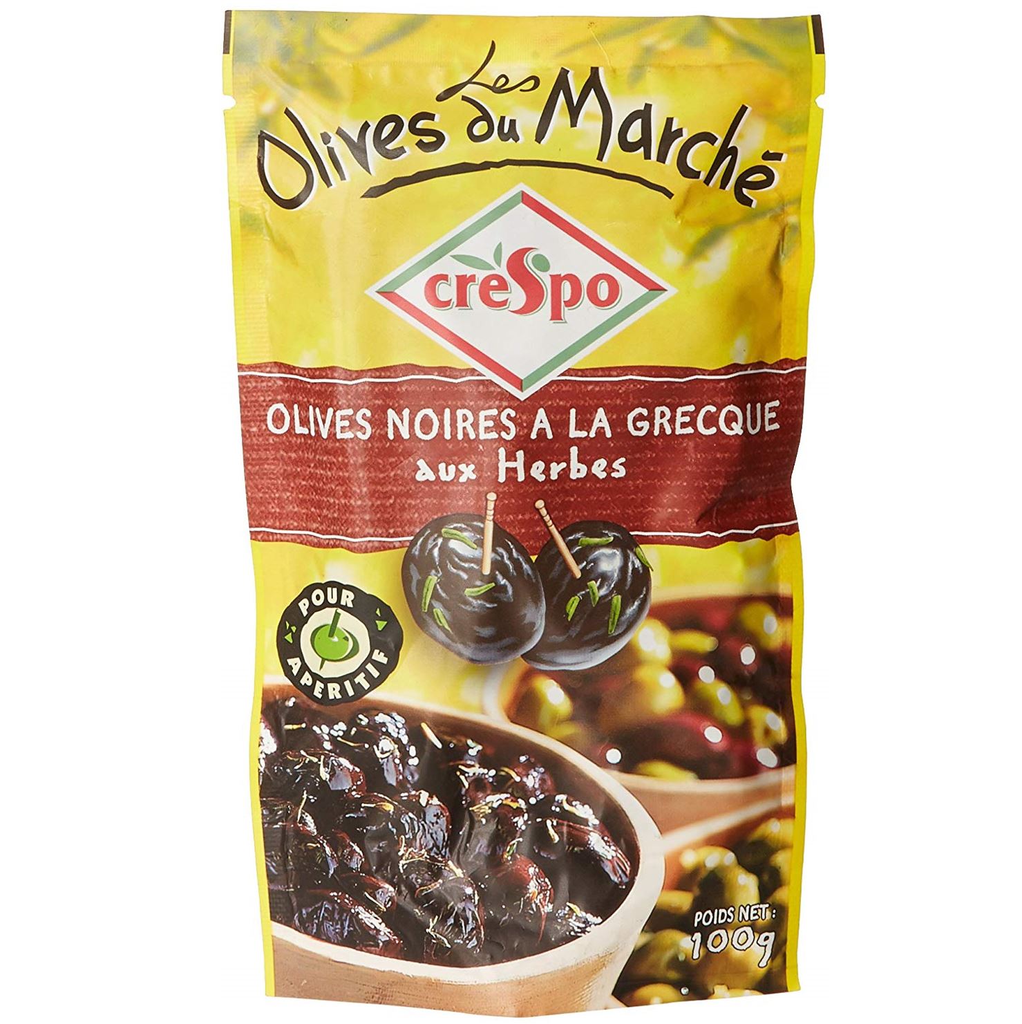 Olives noires à la Grecque Les Olives du Marché
